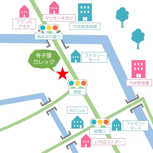 イラストマップ小
